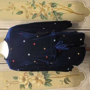 Trixxi Velvet short and top set NWT size M